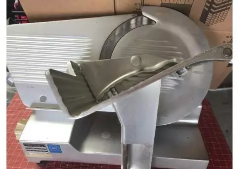 Stainless steel meat slicer